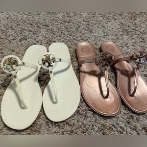 Tory Burch Jelly Sandals (2 Pair Bundle) Size 8